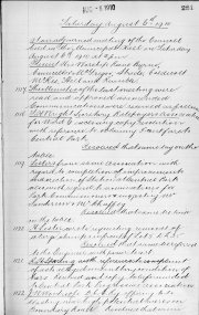 6-Aug-1910 Meeting Minutes pdf thumbnail