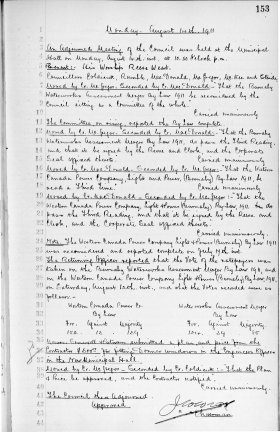 14-Aug-1911 Meeting Minutes pdf thumbnail