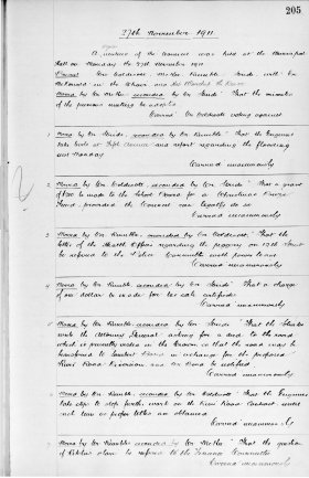 27-Nov-1911 Meeting Minutes pdf thumbnail