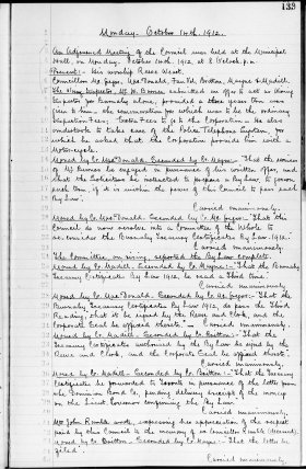 14-Oct-1912 Meeting Minutes pdf thumbnail
