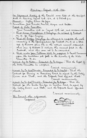 19-Aug-1912 Meeting Minutes pdf thumbnail
