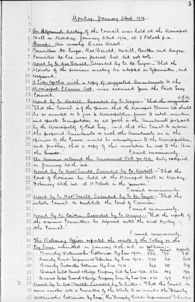 22-Jan-1912 Meeting Minutes pdf thumbnail