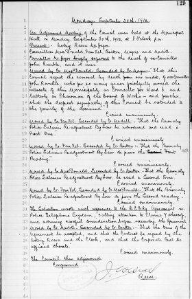 30-Sep-1912 Meeting Minutes pdf thumbnail