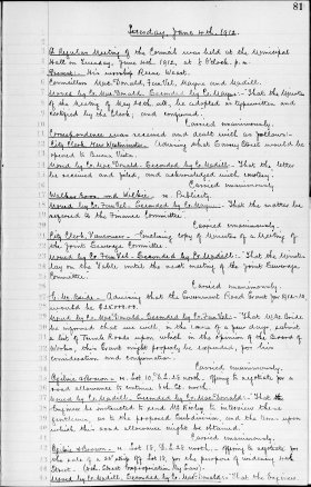 4-Jun-1912 Meeting Minutes pdf thumbnail