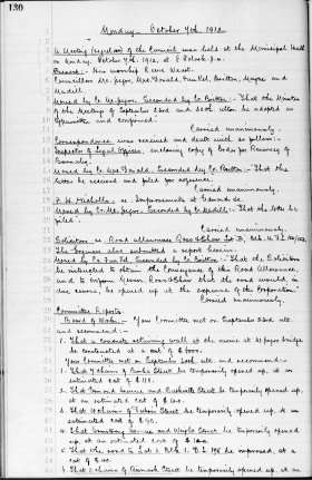 7-Oct-1912 Meeting Minutes pdf thumbnail