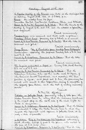 25-Aug-1913 Meeting Minutes pdf thumbnail