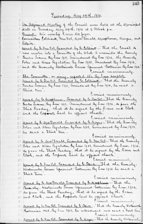 27-May-1913 Meeting Minutes pdf thumbnail