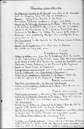5-Jun-1913 Meeting Minutes pdf thumbnail