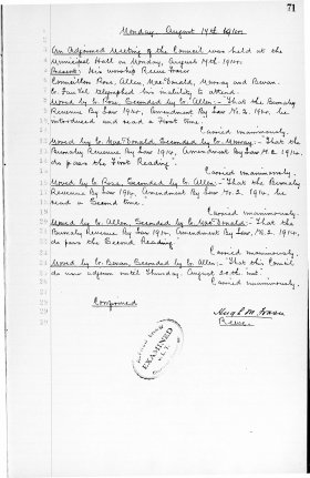17-Aug-1914 Meeting Minutes pdf thumbnail