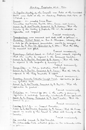 21-Sep-1914 Meeting Minutes pdf thumbnail