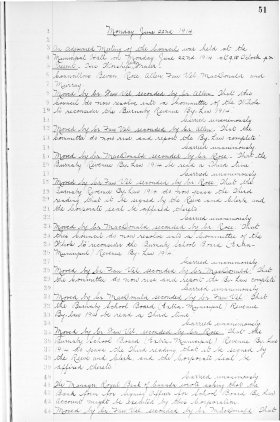 22-Jun-1914 Meeting Minutes pdf thumbnail