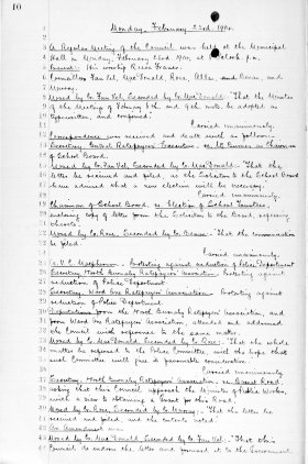 23-Feb-1914 Meeting Minutes pdf thumbnail