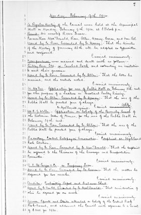 9-Feb-1914 Meeting Minutes pdf thumbnail