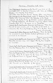 9-Nov-1914 Meeting Minutes pdf thumbnail