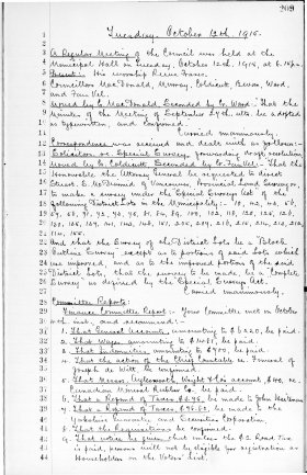 12-Oct-1915 Meeting Minutes pdf thumbnail