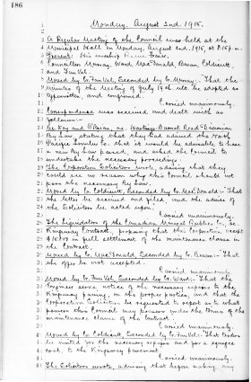 2-Aug-1915 Meeting Minutes pdf thumbnail