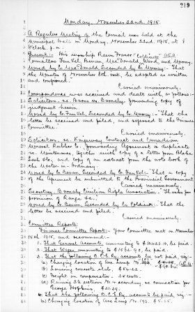 22-Nov-1915 Meeting Minutes pdf thumbnail
