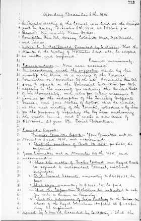 6-Dec-1915 Meeting Minutes pdf thumbnail