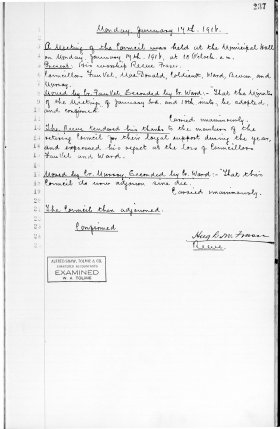 17-Jan-1916 Meeting Minutes pdf thumbnail
