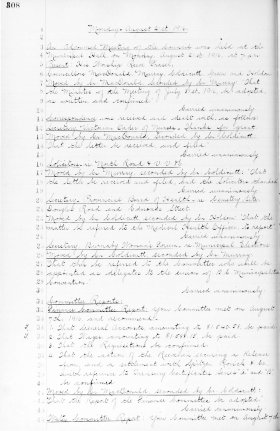 21-Aug-1916 Meeting Minutes pdf thumbnail