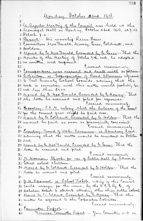 23-Oct-1916 Meeting Minutes pdf thumbnail