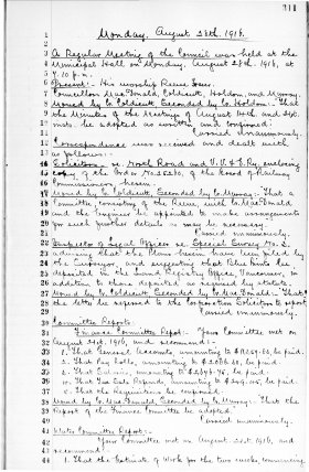 28-Aug-1916 Meeting Minutes pdf thumbnail