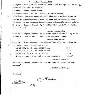 20-Sep-1926 Meeting Minutes pdf thumbnail