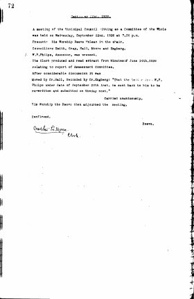 22-Sep-1926 Meeting Minutes pdf thumbnail