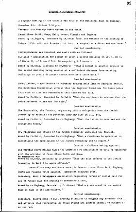 9-Nov-1926 Meeting Minutes pdf thumbnail