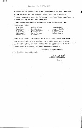17-Mar-1927 Meeting Minutes pdf thumbnail