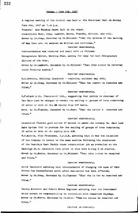 6-Jun-1927 Meeting Minutes pdf thumbnail