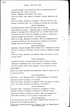 5-Mar-1928 Meeting Minutes pdf thumbnail