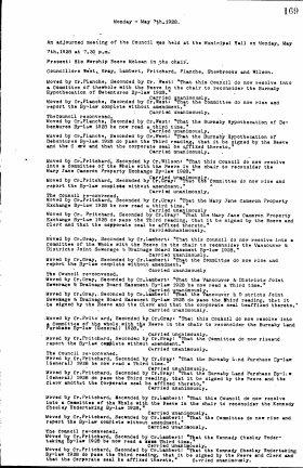 7-May-1928 Meeting Minutes pdf thumbnail