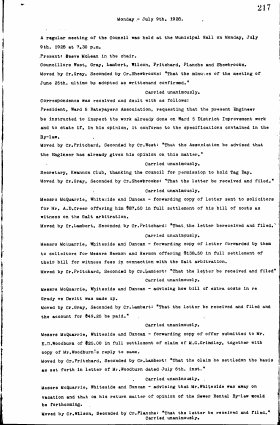 9-Jul-1928 Meeting Minutes pdf thumbnail