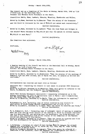 10-Mar-1930 Meeting Minutes pdf thumbnail