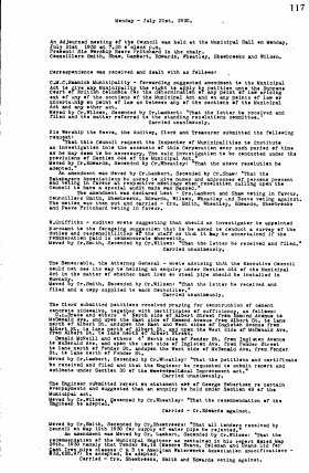 21-Jul-1930 Meeting Minutes pdf thumbnail
