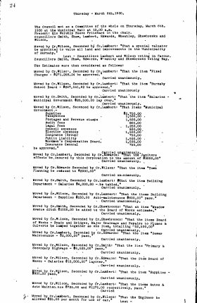 6-Mar-1930 Meeting Minutes pdf thumbnail