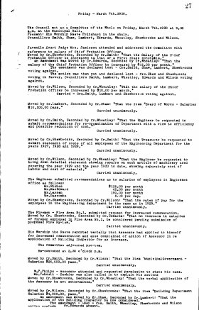 7-Mar-1930 Meeting Minutes pdf thumbnail