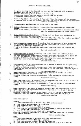 16-Nov-1931 Meeting Minutes pdf thumbnail