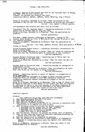 18-May-1931 Meeting Minutes pdf thumbnail