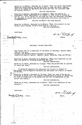 22-Oct-1931 Meeting Minutes pdf thumbnail