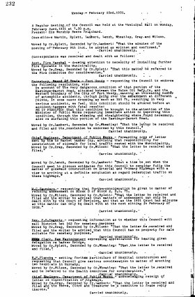 23-Feb-1931 Meeting Minutes pdf thumbnail