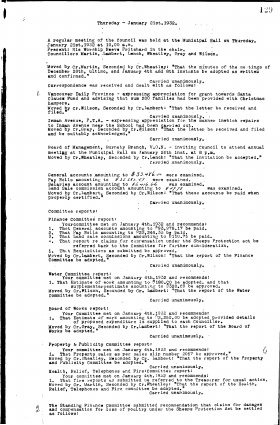 21-Jan-1932 Meeting Minutes pdf thumbnail