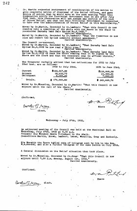 27-Jul-1932 Meeting Minutes pdf thumbnail