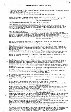 31-Oct-1932 Meeting Minutes pdf thumbnail