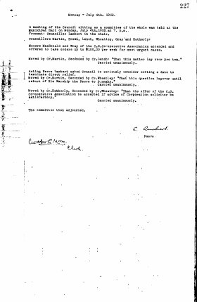 4-Jul-1932 Meeting Minutes pdf thumbnail