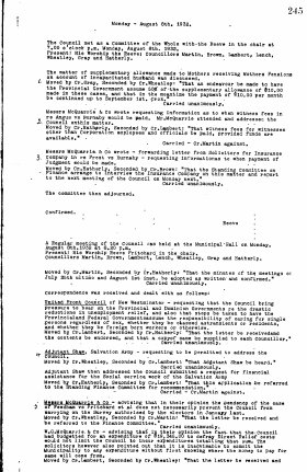 8-Aug-1932 Meeting Minutes pdf thumbnail