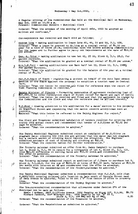 3-May-1933 Meeting Minutes pdf thumbnail