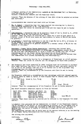 5-Jul-1933 Meeting Minutes pdf thumbnail