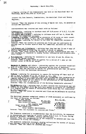 8-Mar-1933 Meeting Minutes pdf thumbnail
